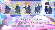 [Full] Watashi no Symphony - Liella! (Color Coded Lyrics) [Kan/Rom/Han]│Love Live!