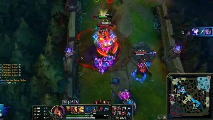 lol Ăn baron xong đẩy đường là đúng bài