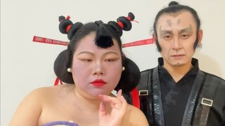 I am the most beautiful lady in the world. #Shiji Lady cosplay is difficult #Shen Gongbao National P