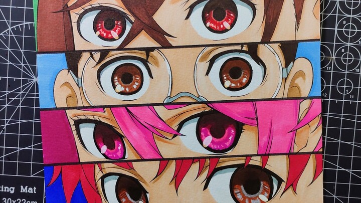 Drawing Anime Eyes Dandadan
