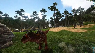 الملك القرش قد نزل، إلى أين سيتجه العملاق الجنوبي؟ Ark: Survival Evolved - ديناصور ساركوزوكا!
