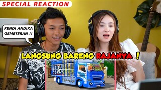 SERU BANGET ! REACTION TRU*k 0L3NG BARENG RAJA 0L3NG ( RENDI ANDIKA )