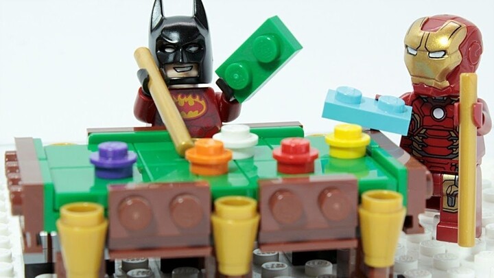 [LEGO] Trận chiến bóng bàn của câu lạc bộ Marvel!