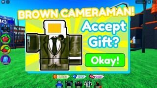 *NEW* BROWN CAMERAMAN in Toilet Tower Defense Update 67 Part 2 #roblox