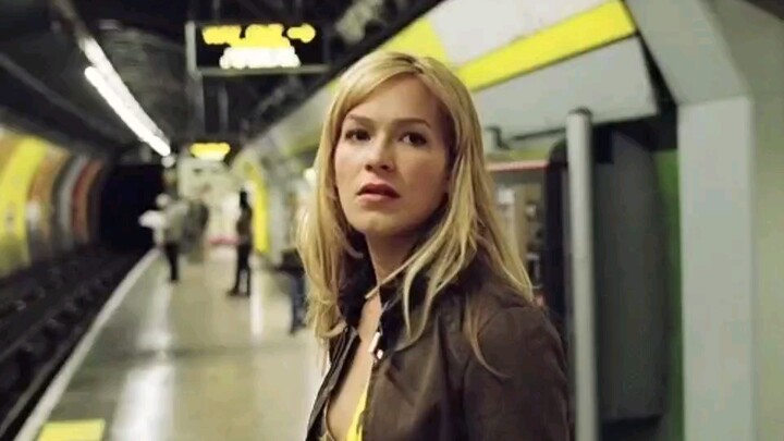 A beautiful woman trapped inside a subway station, with a nightmarish hell awaiting her.