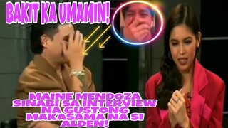 ALDUB LATEST UPDATES: MAINE MENDOZA LANTARANG INAMIN  GUSTONG MAKASAMA SI ALDEN RICHARDS