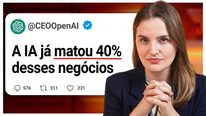 A IA VAI ACABAR COM SEU NEGÓCIO *se você não mudar, já era.