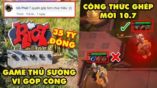 Update LMHT: Riot ủng hộ 35 Tỷ có cả mồ hôi nước mắt của game thủ - Luật ghép đồ mới trong ĐTCL 10.7