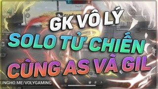 [FreeFire] MÀN SOLO TỬ CHIẾN CỰC GẮT CỦA VÔ LÝ VÀ AS Mobile, GIL