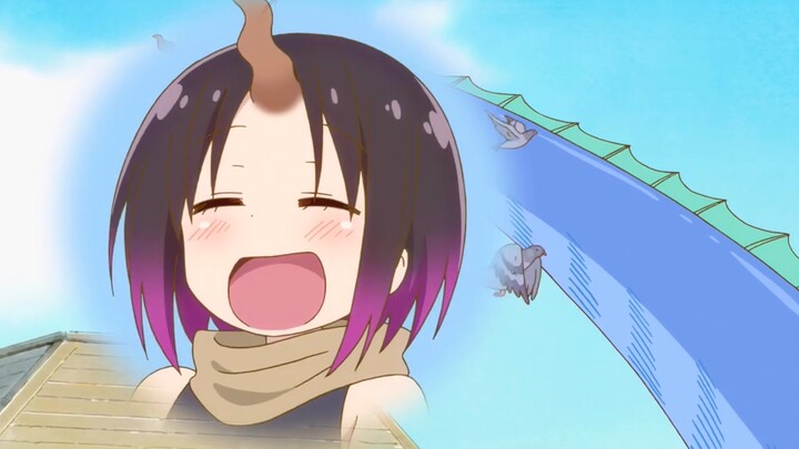 Bathing in the river of the human world? Eluma is letting herself go!