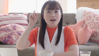 คันนะ ฮาชิโมโตะ ในโฆษณาบะหมี่กึ่งสำเร็จรูปนิสชิน อ้วนไปหน่อยมั้ย?