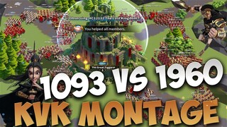 1093 VS 1960 EPIC KVK MONTAGE (60 GG) | Rise of Kingdoms