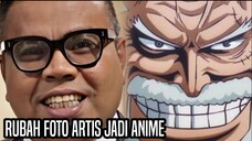 Rubah Foto Artis Jadi Anime Part 1
