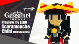 Preview my LEGO Scaramouche Chibi from Genshin Impact | Somchai Ud