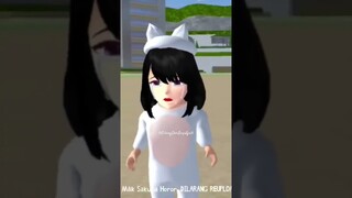 Gilang & Bayi Ajaib (Kena Eek Kambing) 🤣 || Sakura School Simulator || Sakura Horor #Shorts