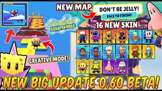 NEW BIG UPDATE 0.60 BETA! 1 MAP BARU SPONGEBOB, 16 NEW SKIN & CREATIVE MODE BISA BIKIN MAP SENDIRI