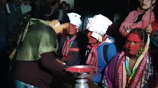 congratulating shotput players in Hija | Dashain Bishes mela 2081 |