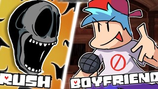 DOORS RUSH vs FNF Animation Trailer [FNF and ROBLOX DOORS]