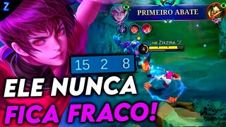 PEGUEI 15 KILLS COM ELE - DYRROTH GAMEPLAY | Mobile Legends