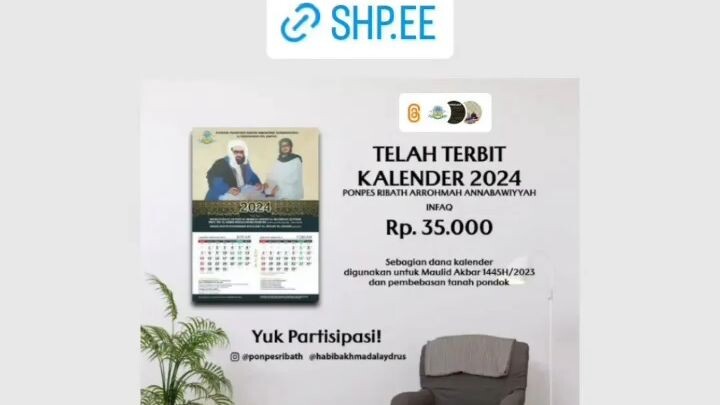 silahkan yang mau infaq maulid
