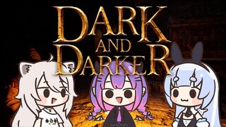 【Dark and Darker】話題のゲームに初見で侵入してみる！！！！！！！！！！！with PEBOTぺこ！【ホロライブ/兎田ぺこら】