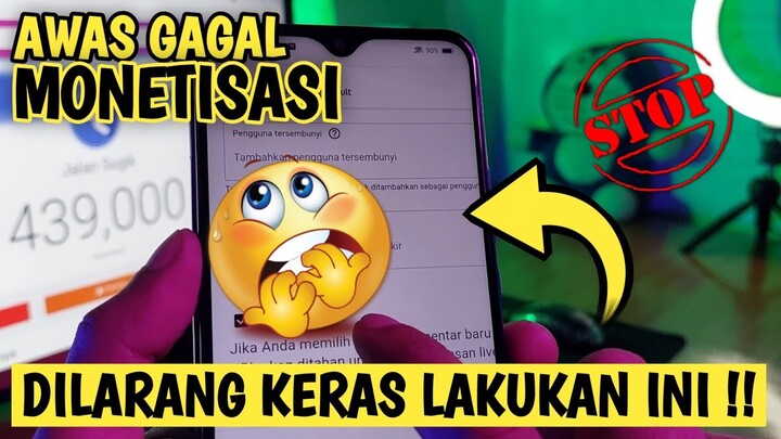Kesalahan YouTuber Pemula Yang Bikin Gagal Dapat Cuan‼️