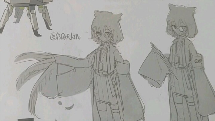 "Arknights Sách Thiết lập Chính thức": Thì ra đôi cánh của cô Hemu có thể biến thành tay cơ à!