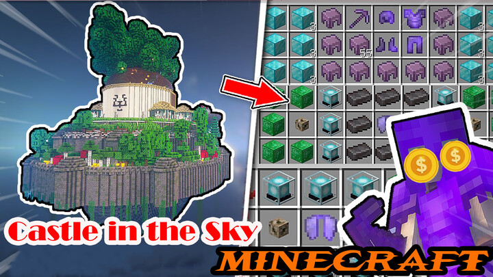 Minecraft|Castle in the Sky in Minecraft