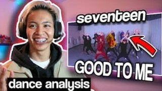 [Seventeen|Subtitle Mandarin Buatan Sendiri] Reaksi Analisis Tarian Good to Me dari Pemain Tari Prof