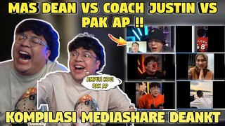 MAS DEAN VS COACH JUSTIN VS PAK AP❗| Kompilasi Mediashare DEANKT