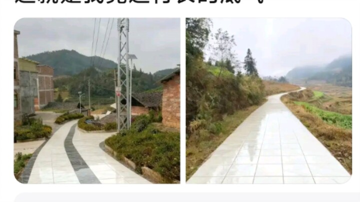 Nggelindingin ubin di jalan, pake kakek desa sebagai bola bowling