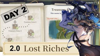 Lost Riches 2.0 Guide (Day 2) | Treasure Area 3 & 4 | Genshin Impact