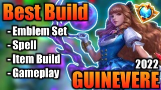 GUINEVERE BEST BUILD 2022 | TOP 1 GLOBAL GUINEVERE BUILD | GUINEVERE - MOBILE LEGENDS | MLBB