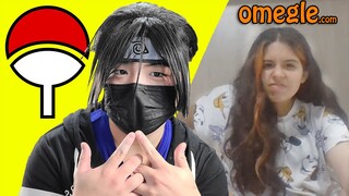 FINGI SER O SASUKE UCHIHA E ENTREI NO OMEGLE.