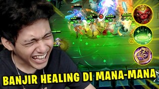 NGEHEAL TERUS PADA GAK MATI-MATI! GAK BISA KALAH! - Magic Chess Mobile Legends