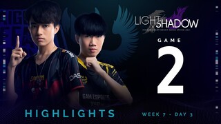 Highlights GAM vs SGB [Ván 2][VCS Mùa Xuân 2021][21.03.2021]