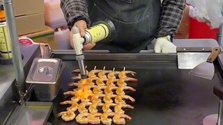 udang bakar viral