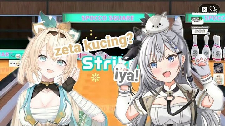 Zeta mengaku kalau dia adalah kucing ke Iroha [ hololive | vestia zeta | kazama iroha ]