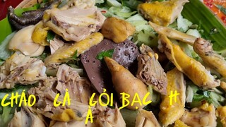 Chợt thèm nồi cháo gà gỏi bạc hà lần đầu tiên chế biến