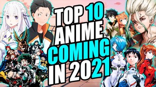 Top 10 Anime Coming In 2021