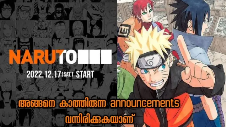 Finally Naruto's Big Announcement is here!!
