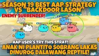 JUMPING LASON SURRENDER! | AAP AXIE ARENA STRATEGY GAMEPLAY