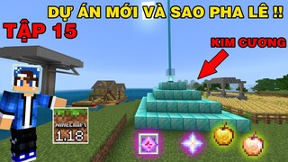 Tập 15 | SINH TỒN MINECRAFT PE 1.18 | Đánh Boss Wither Chế Tạo Đèn Hiệu Và Làm Nông Trại..!!