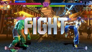 Street Fighter 6 - Blanka vs Juri