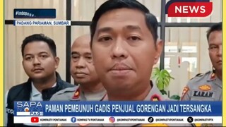 Polisi Tetapkan Paman Indra Pembunuh Gadis Penjual Gorengan Jadi Tersangka