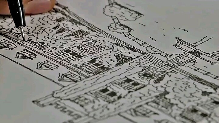 She accidently ruined his art.