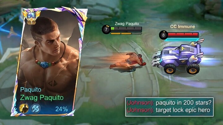 THIS ARROGANT JOHNSON TARGET LOCK ME, SO I SHOW HIM NO MERCY - MLBB