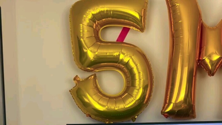 I’ve reached 5,000 fans!