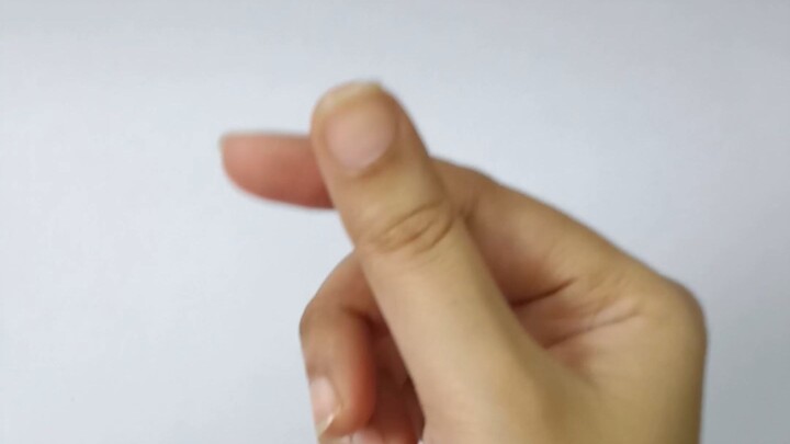 A Tiny Heart ❤️ Made from Leftover Red Marble Paper