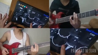 GAWING LANGIT ANG MUNDO GUITAR COVER /REAL DRUM COVER